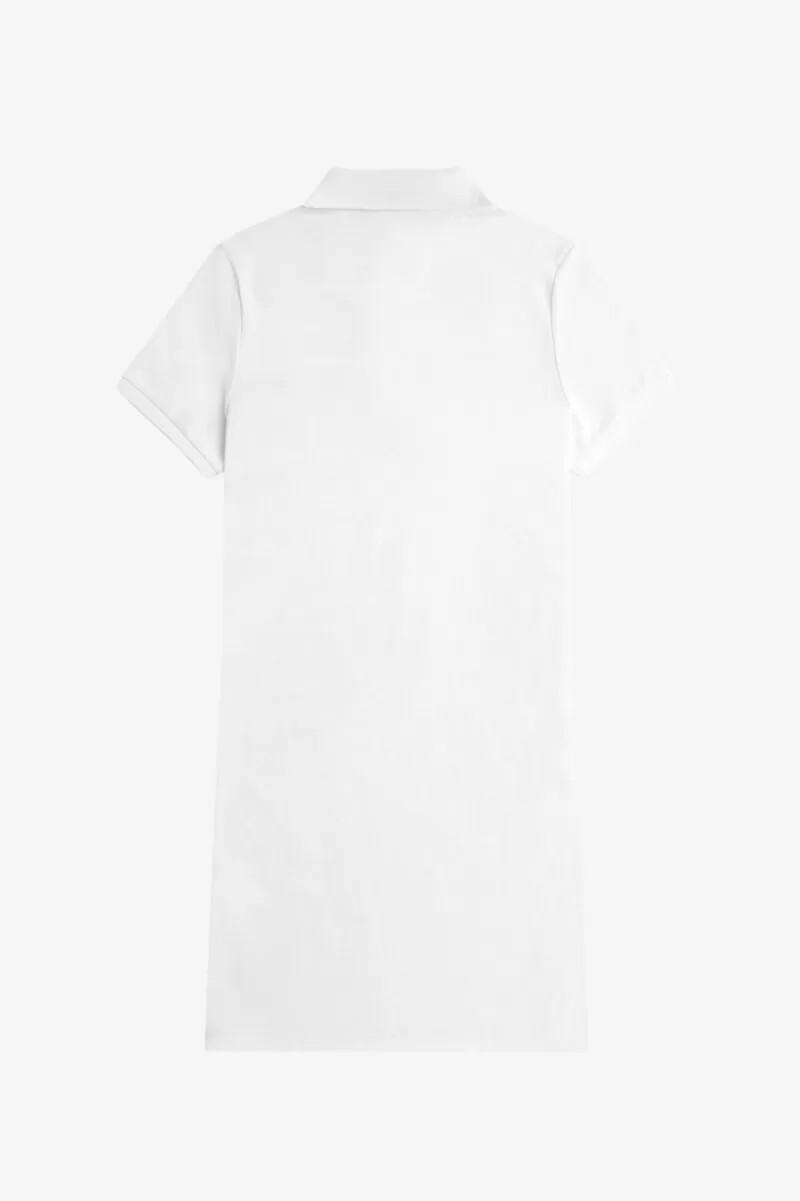 fred perry shirt donna abito bianco neve