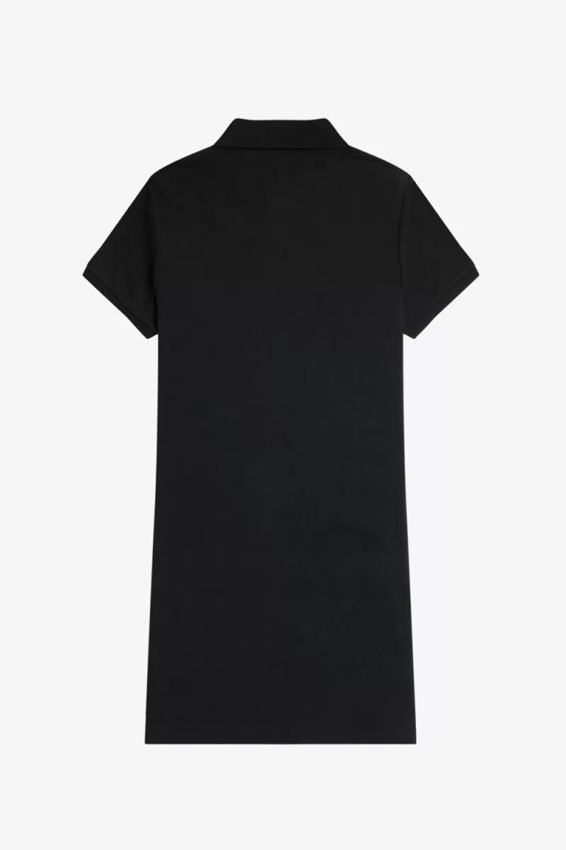 fred perry shirt abito da donna nero