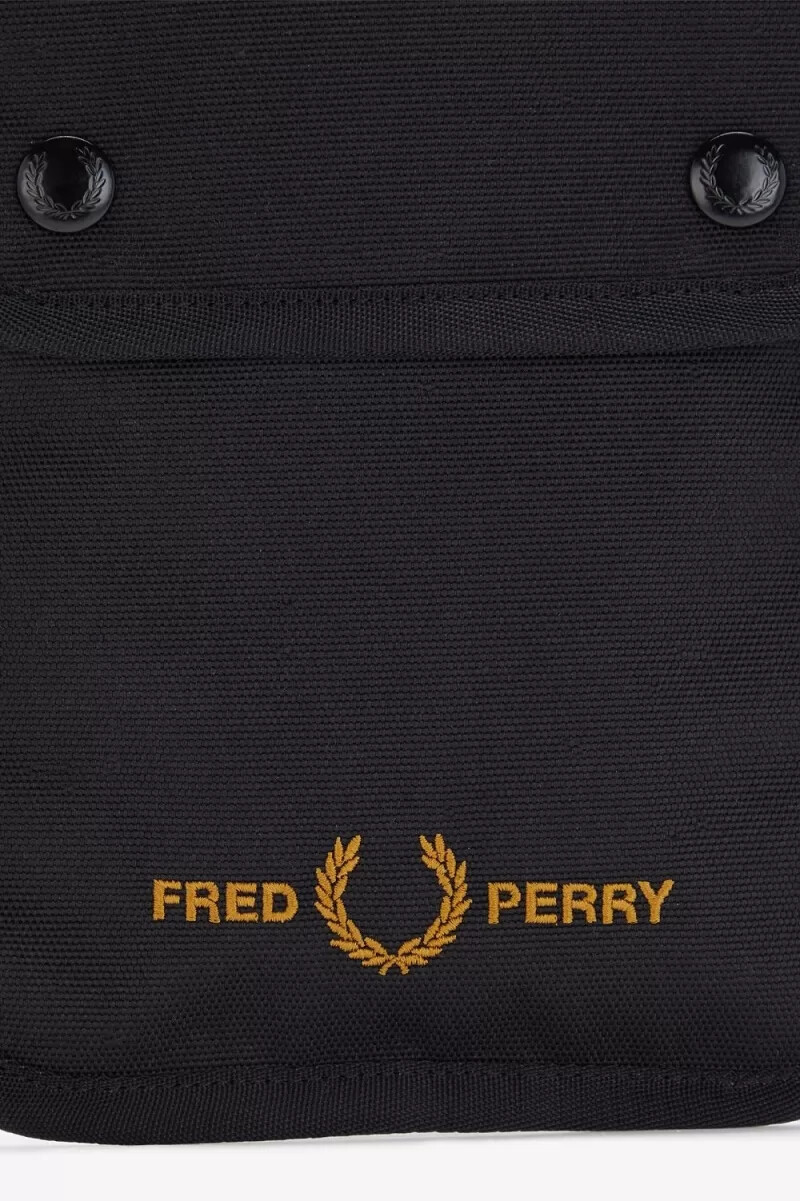borse da donna firmate fred perry nere
