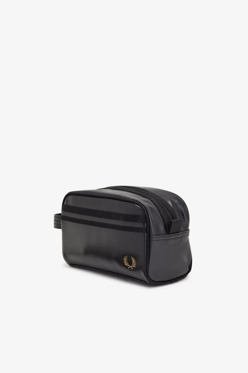 borse da uomo fred perry tonal wash nere