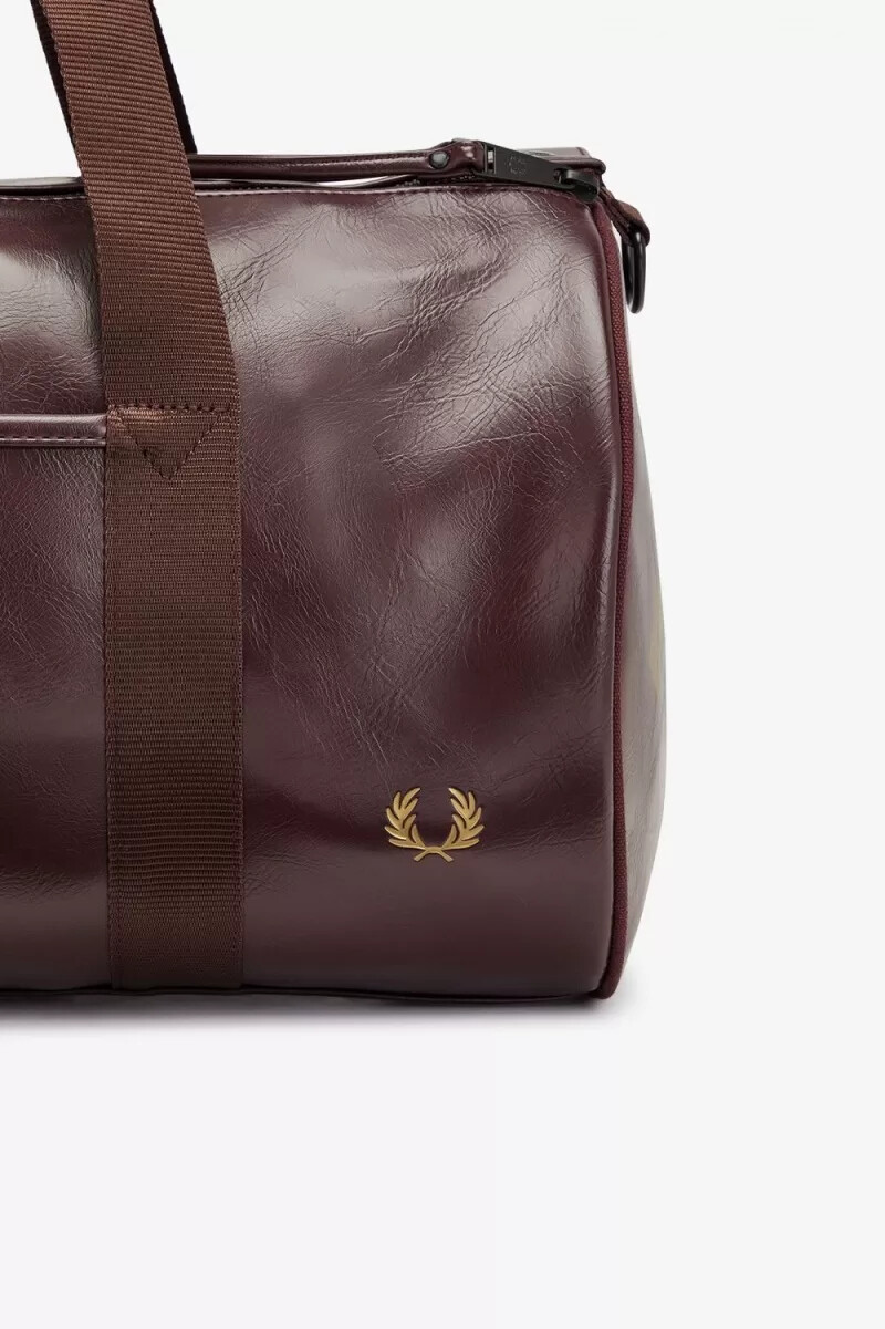 fred perry tonal barrel borse da uomo marroni
