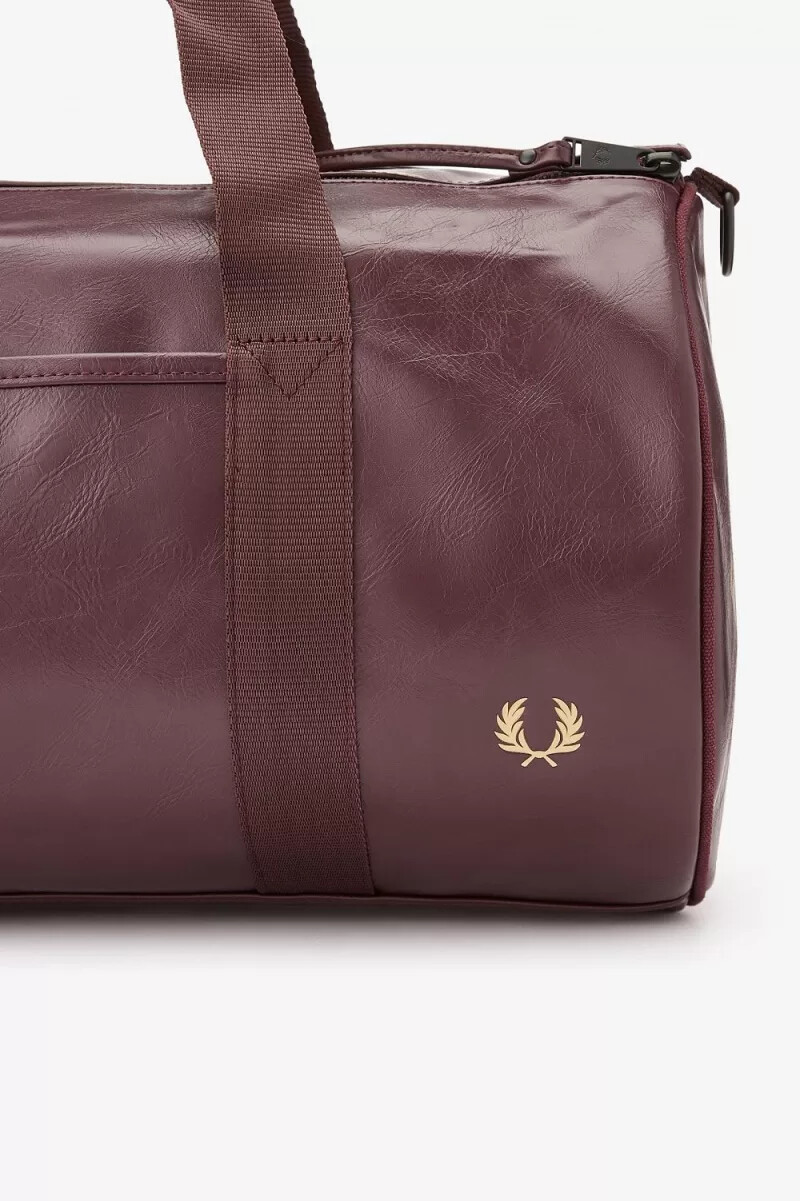 fred perry tonal barrel borse da uomo marroni