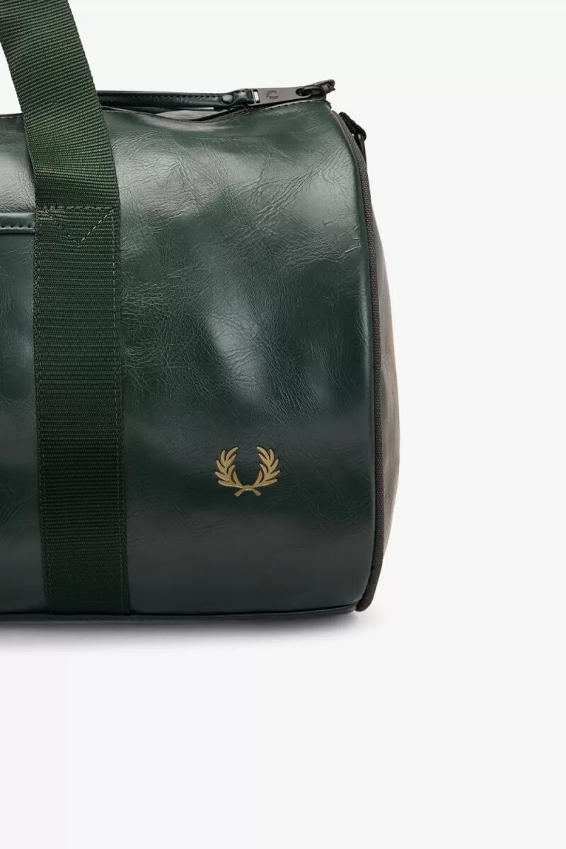 fred perry tonal barrel borse da uomo verde scuro