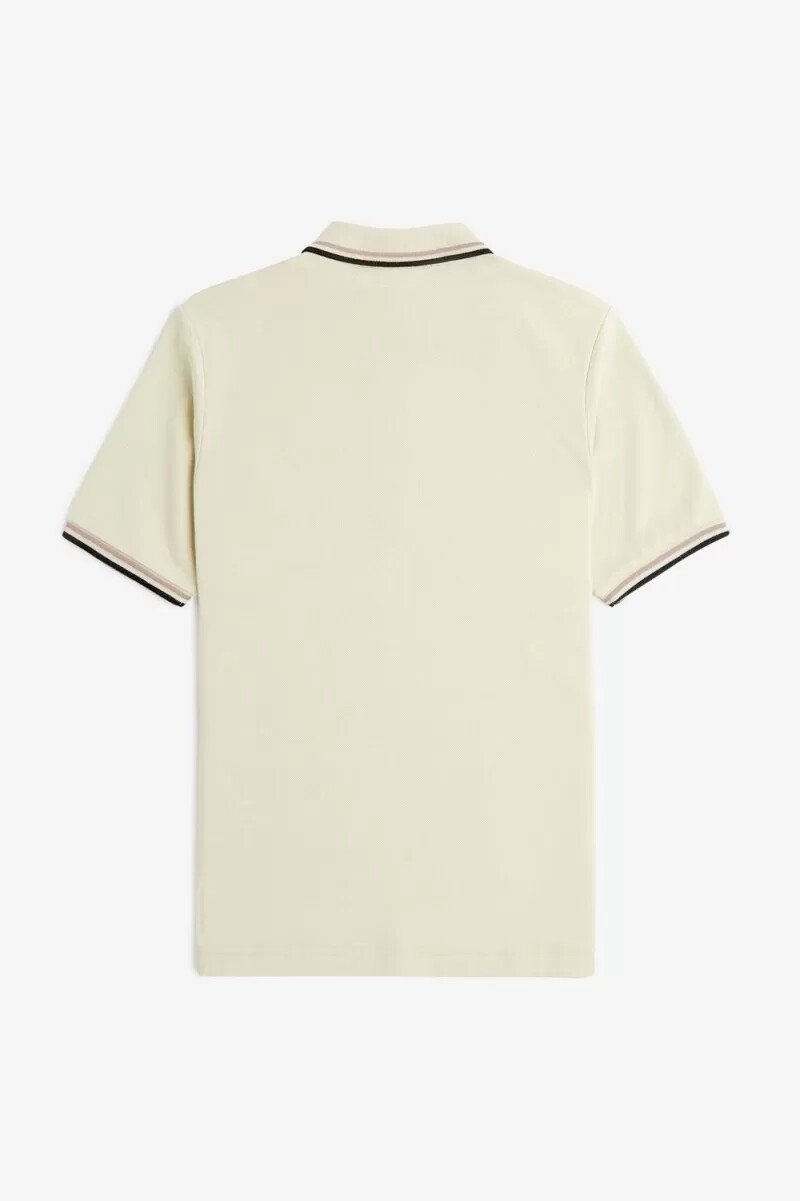 fred perry g3600 camicia da donna color avena rosa scuro nero