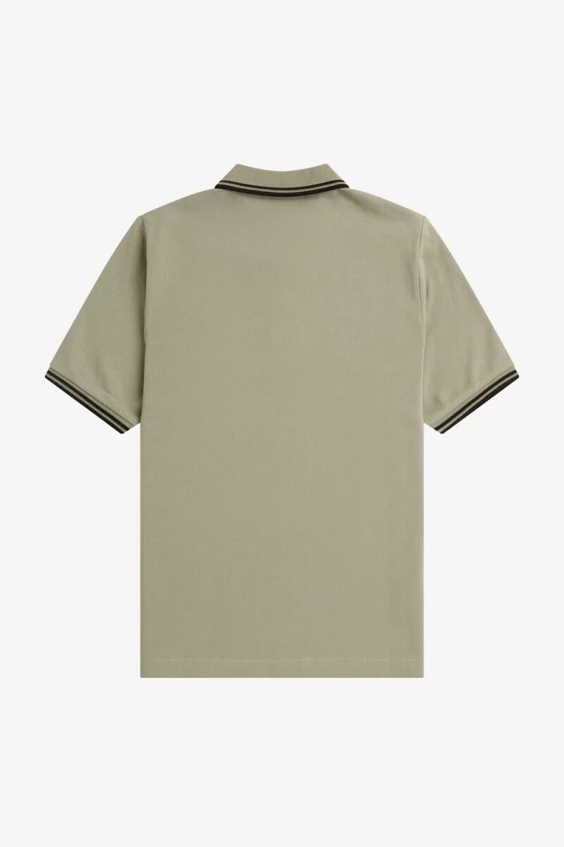 fred perry g3600 camicia da donna grigio caldo nero