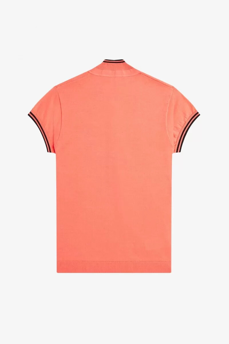 fred perry maglia da donna in maglia coral heat