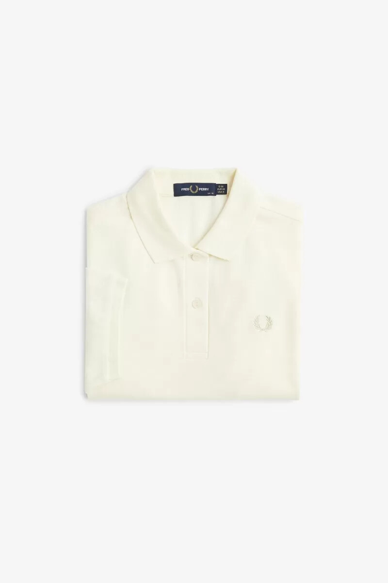 fred perry g6000 camicia da donna beige avena