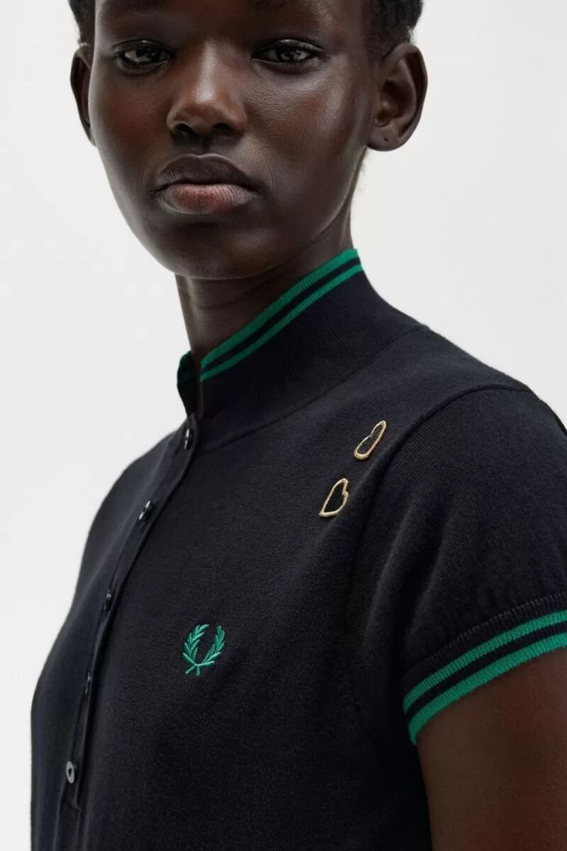 fred perry maglia da donna nera