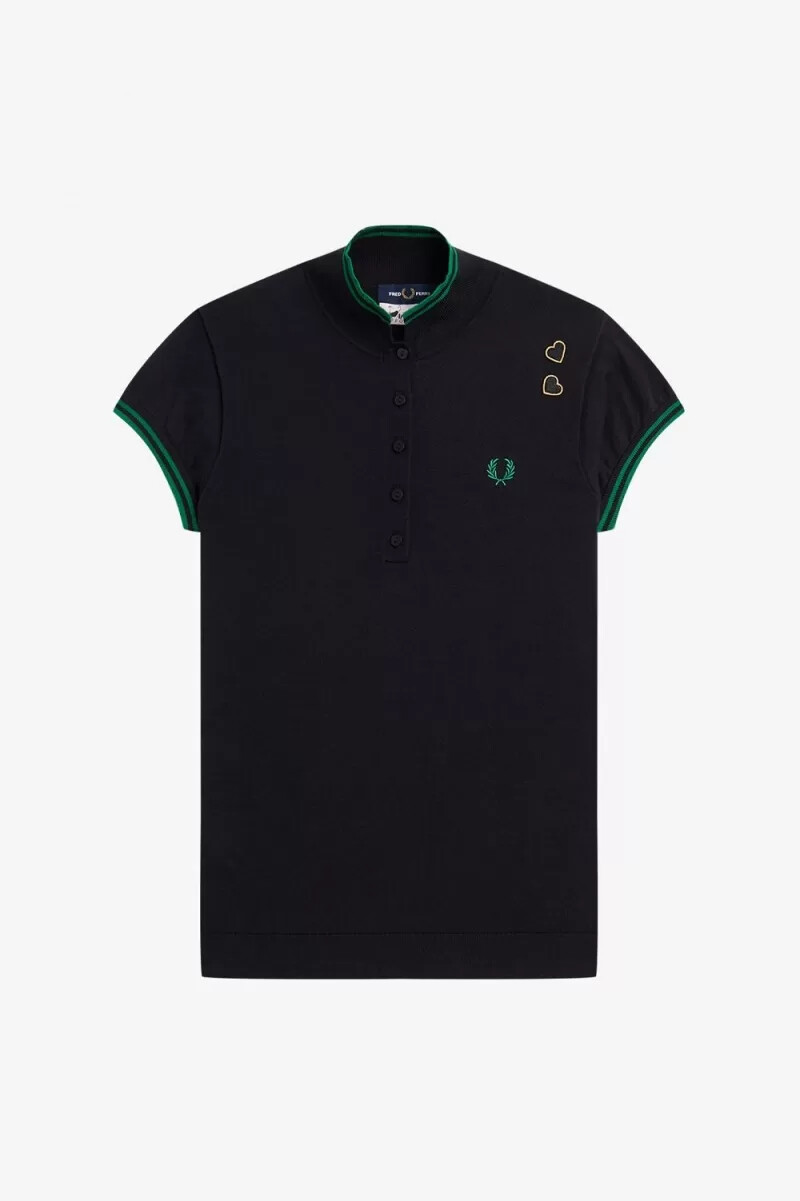 fred perry maglia da donna nera