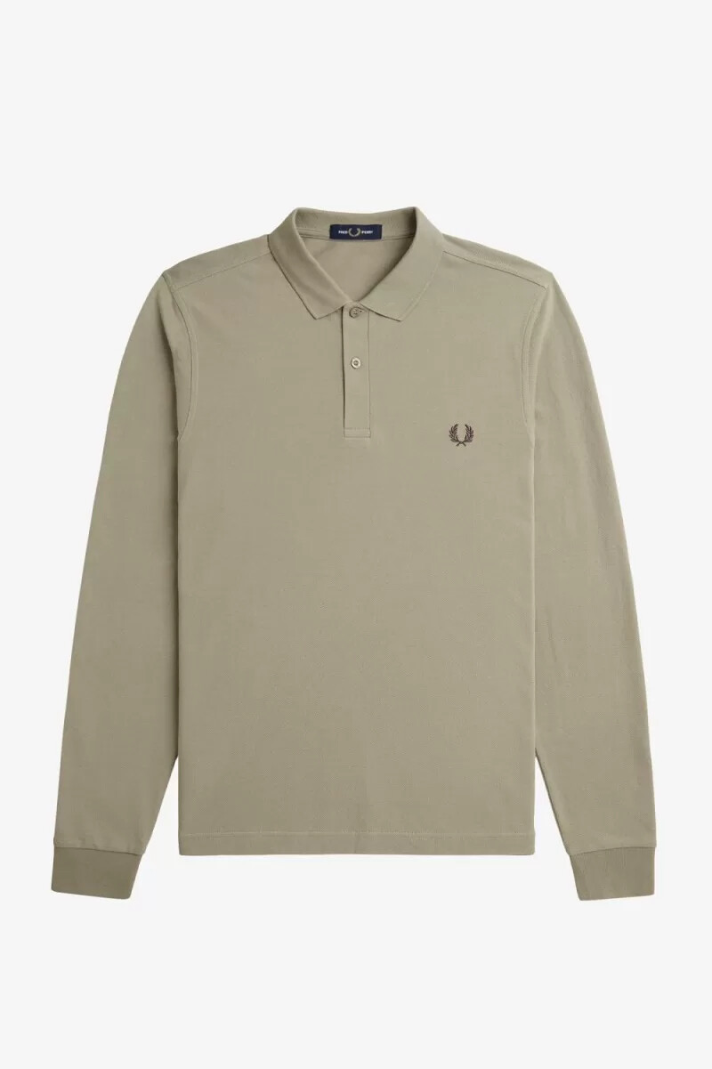 fred perry m6006 camicia da uomo grigio caldo rosso scuro