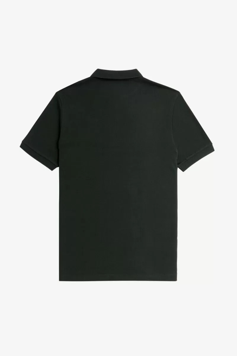 fred perry m6000 camicia da uomo verde notte bianco neve
