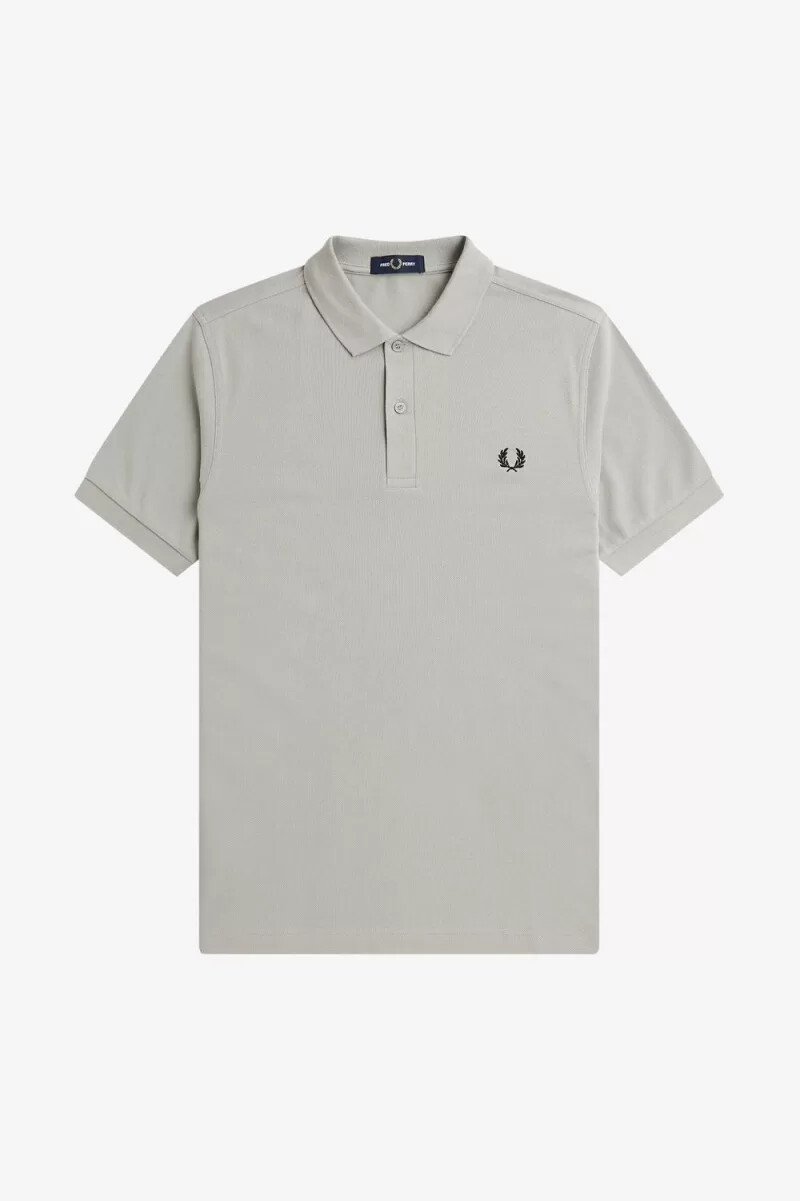 fred perry m6000 camicia da uomo grigio nero