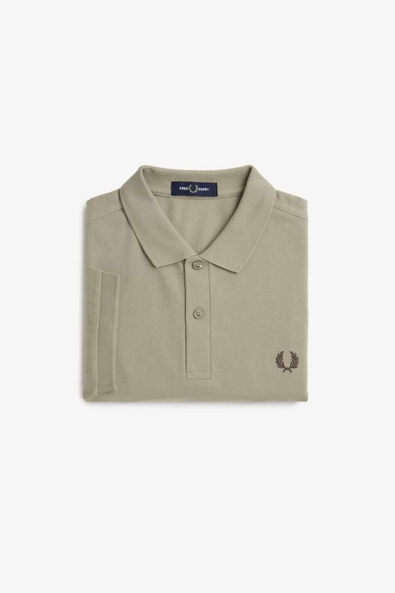 fred perry m6000 camicia da uomo grigio caldo rosso scuro