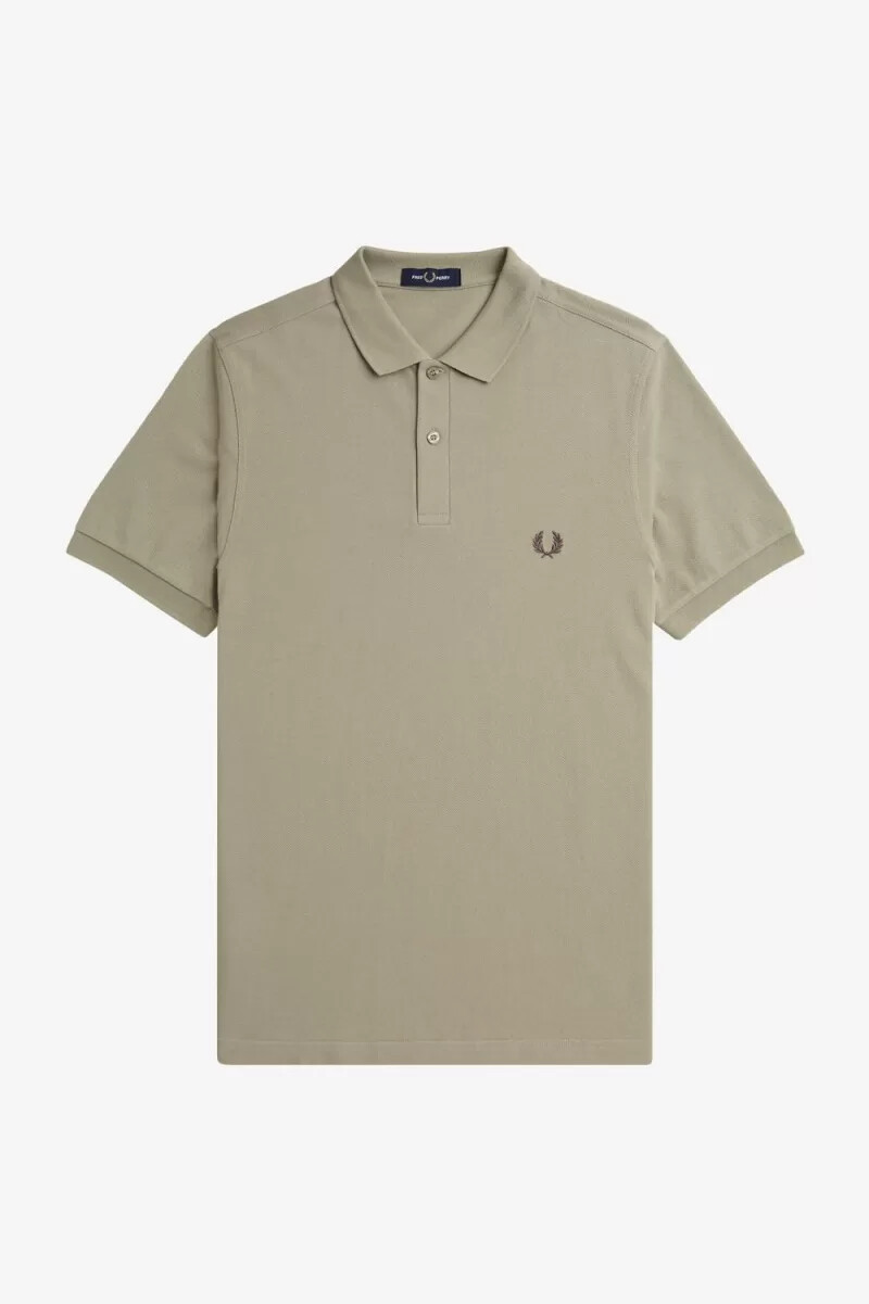 fred perry m6000 camicia da uomo grigio caldo rosso scuro