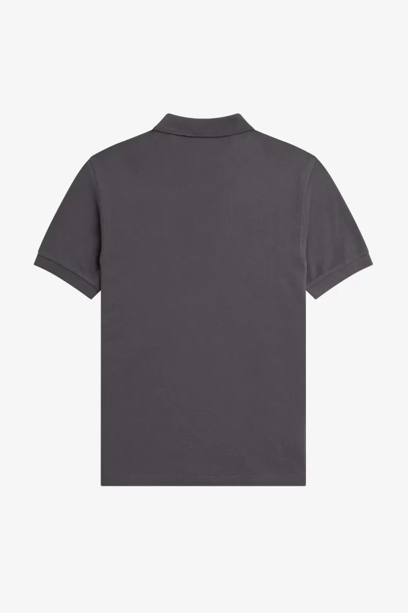 fred perry m6000 camicia da uomo gunmetal black