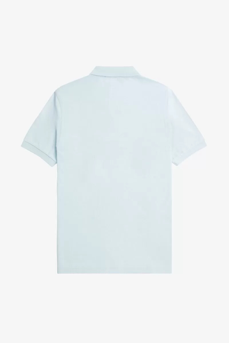 fred perry m6000 camicia da uomo light aqua midnight blue