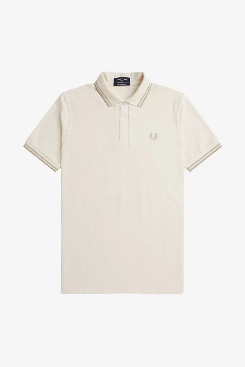 fred perry m12 camicia da uomo beige avena avena
