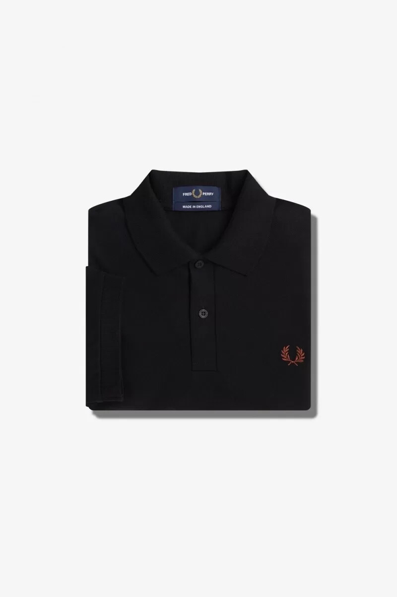 camicia da uomo fred perry m3 nera marrone whisky