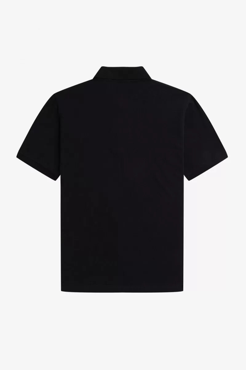 camicia da uomo fred perry m3 nera marrone whisky