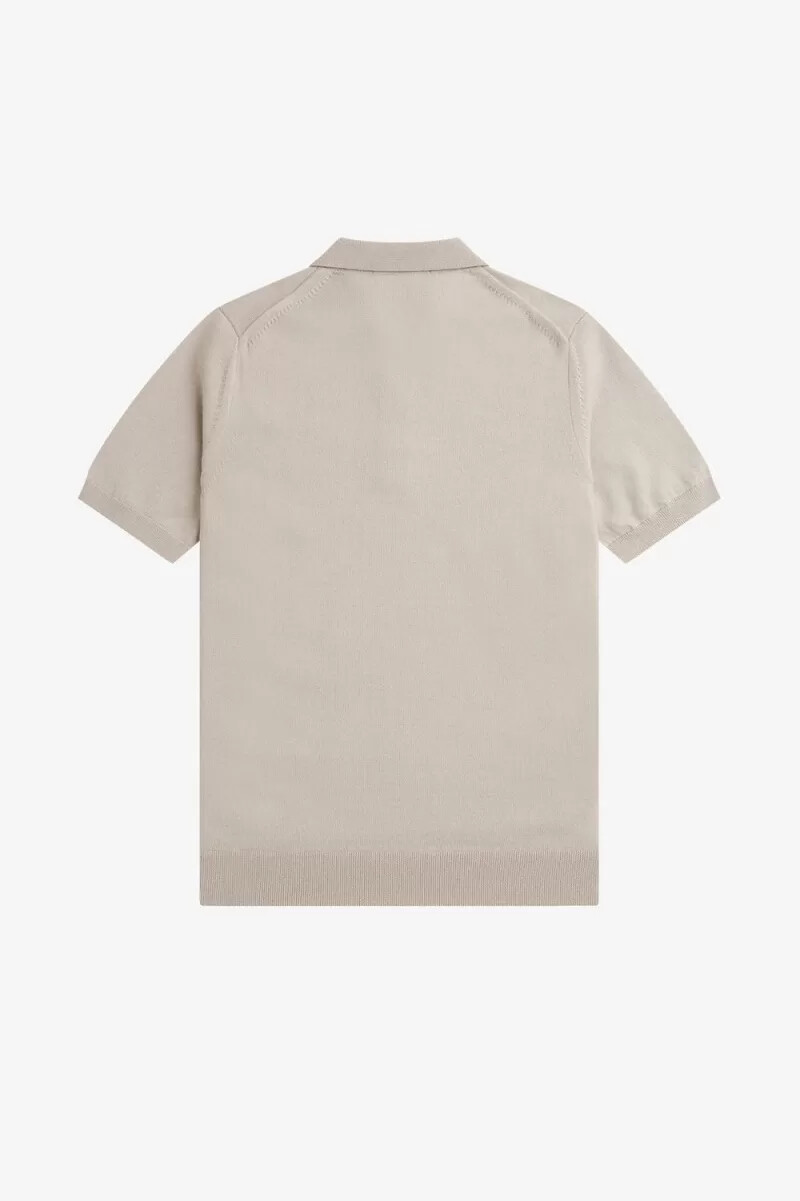 fred perry classic maglia da uomo in avena scura