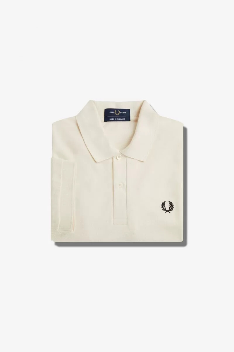 camicia da uomo fred perry m3 beige nero