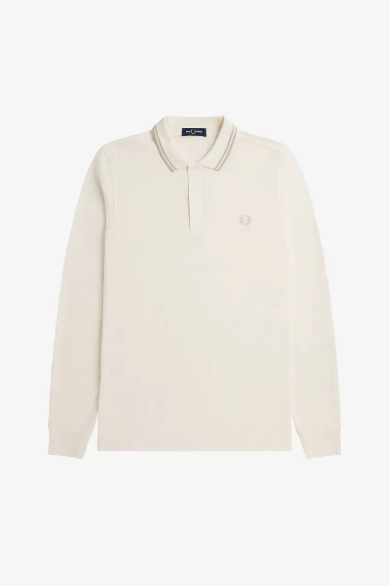 fred perry m3636 camicia da uomo beige avena avena