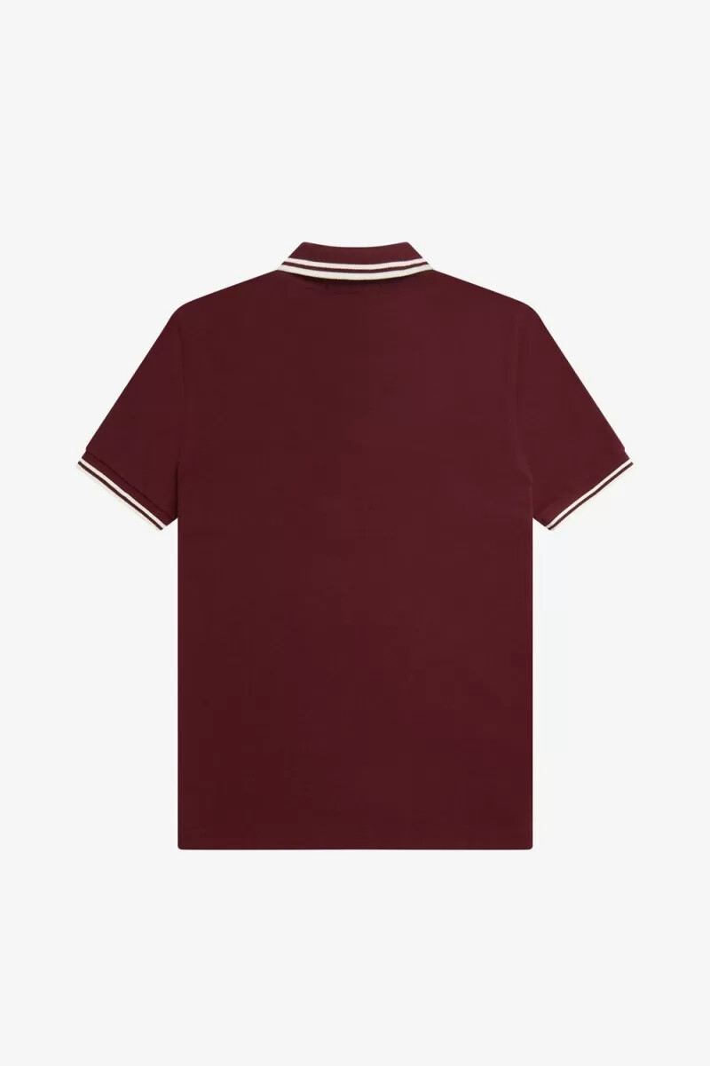 fred perry m3600 camicia da uomo beige sangue di bue