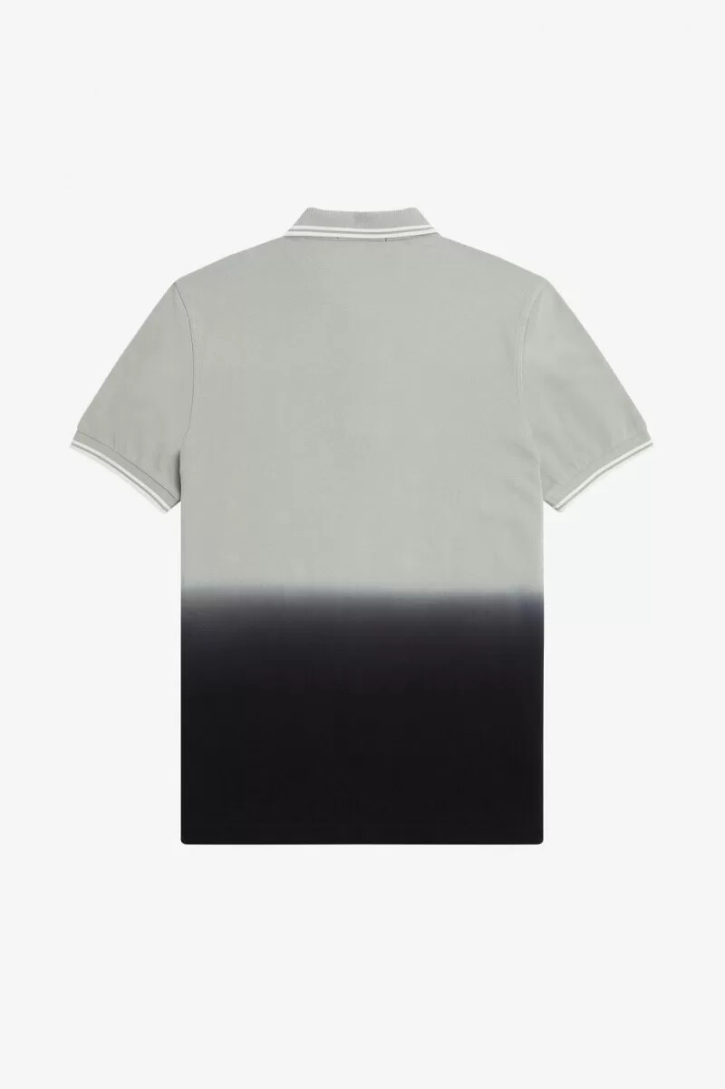 camicia da uomo fred perry ombre grigia