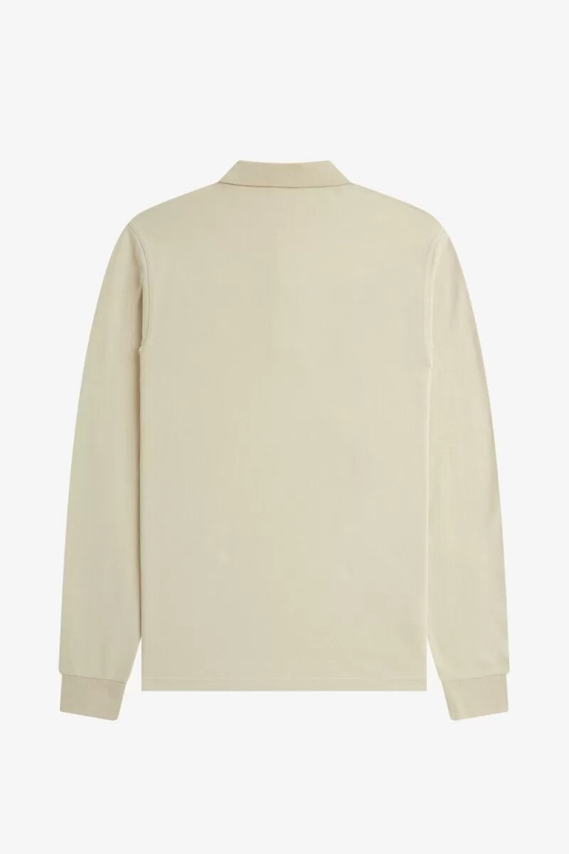 fred perry m6006 camicia da uomo oatmeal field green