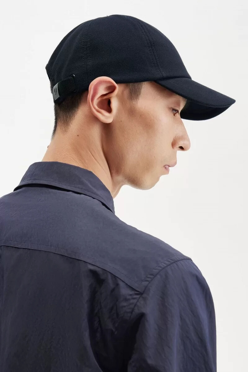 cappellini da uomo fred perry classic pique blu navy marrone