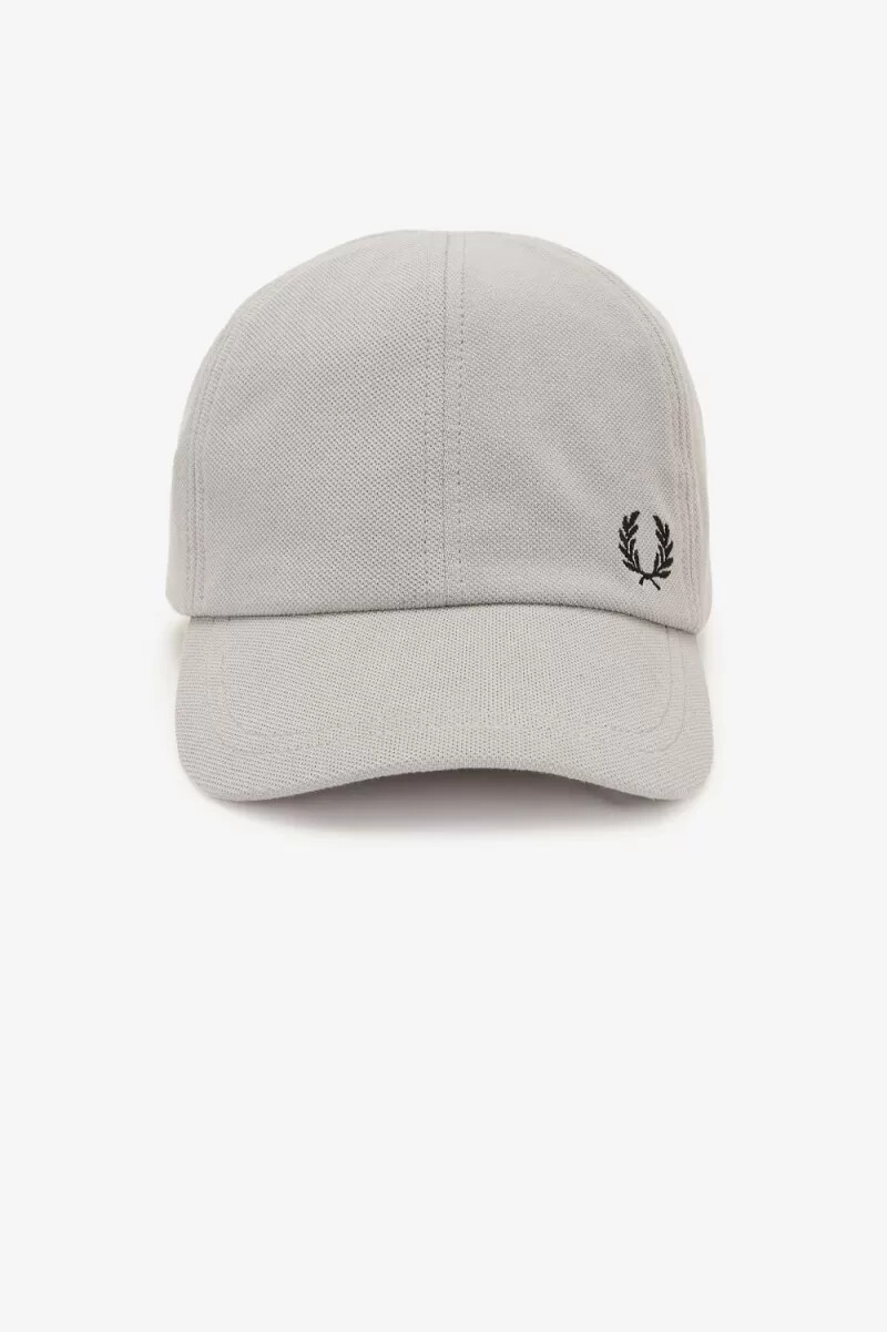 cappellini da uomo fred perry classic pique grigio nero