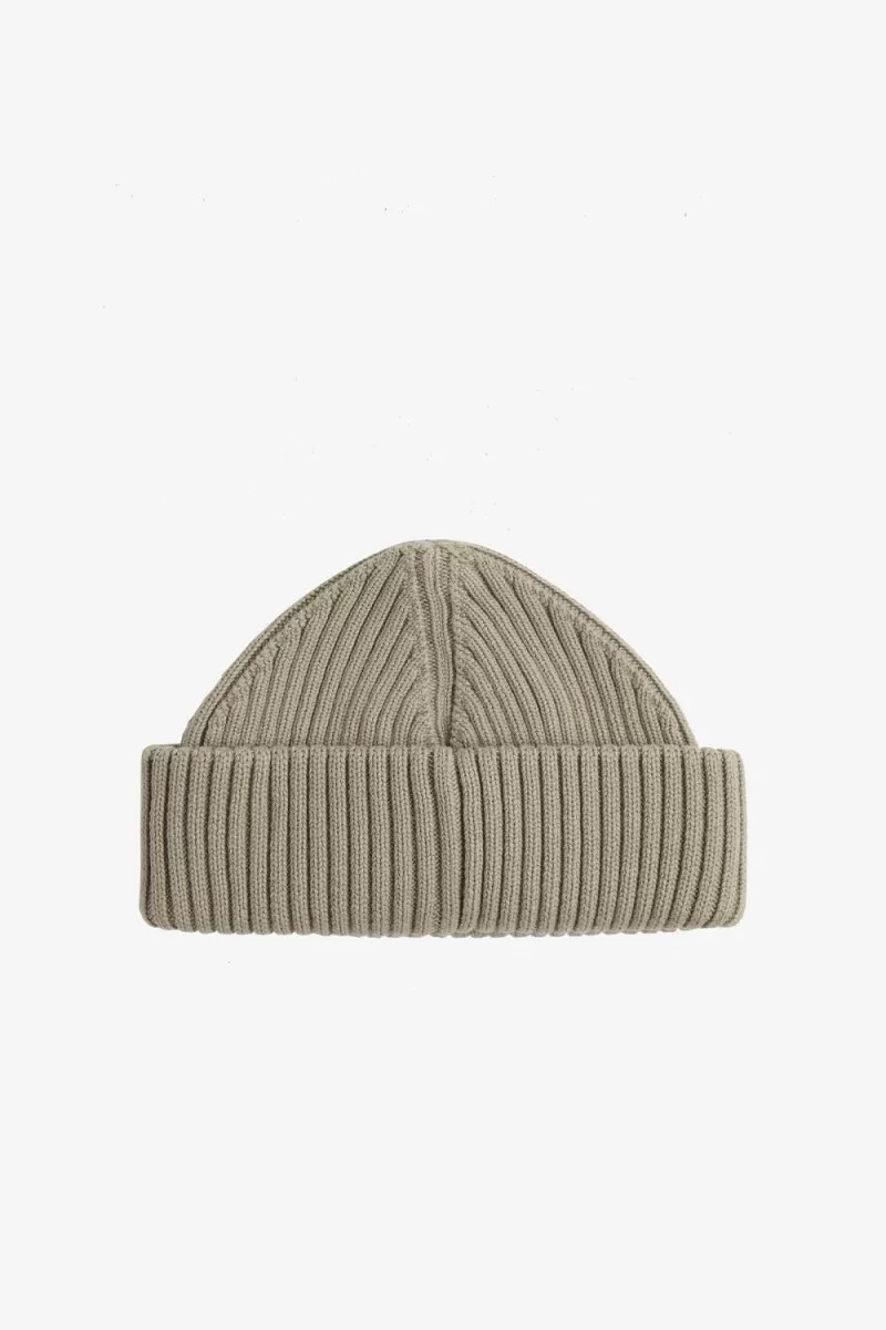 cappellini da uomo fred perry cotton rib grigio caldo rosso scuro