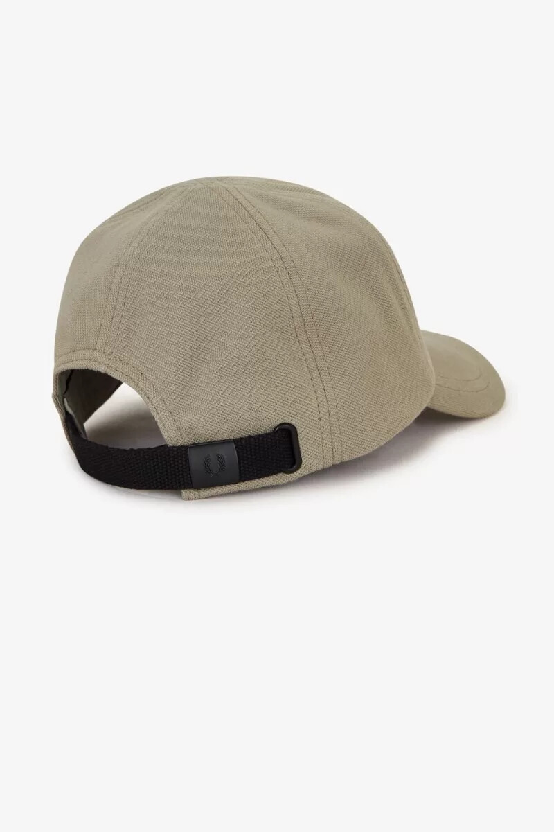 cappellini da uomo fred perry classic pique grigio caldo rosso scuro