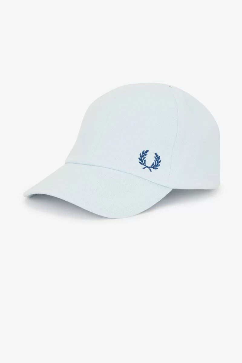 cappellini da uomo fred perry classic pique light aqua midnight blue