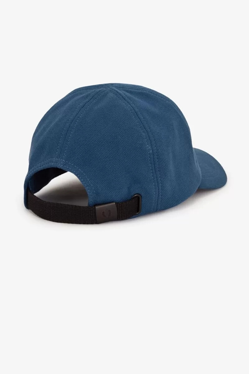 cappellini da uomo fred perry classic pique midnight blue light aqua