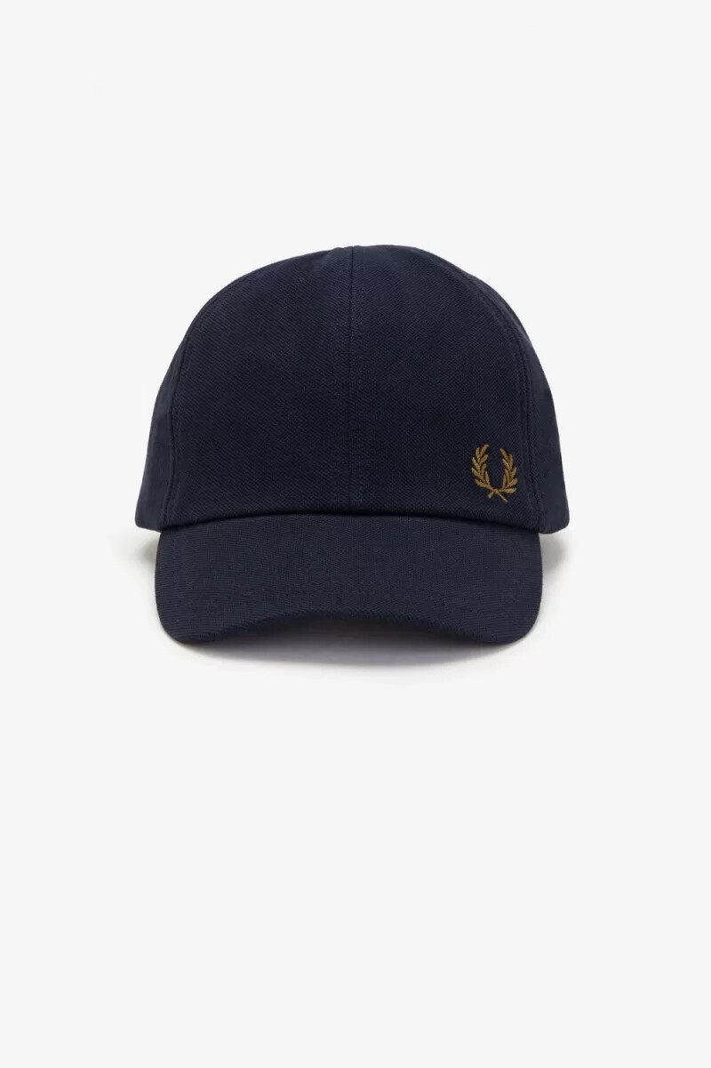 cappellini da uomo fred perry classic pique blu navy caffè scuro