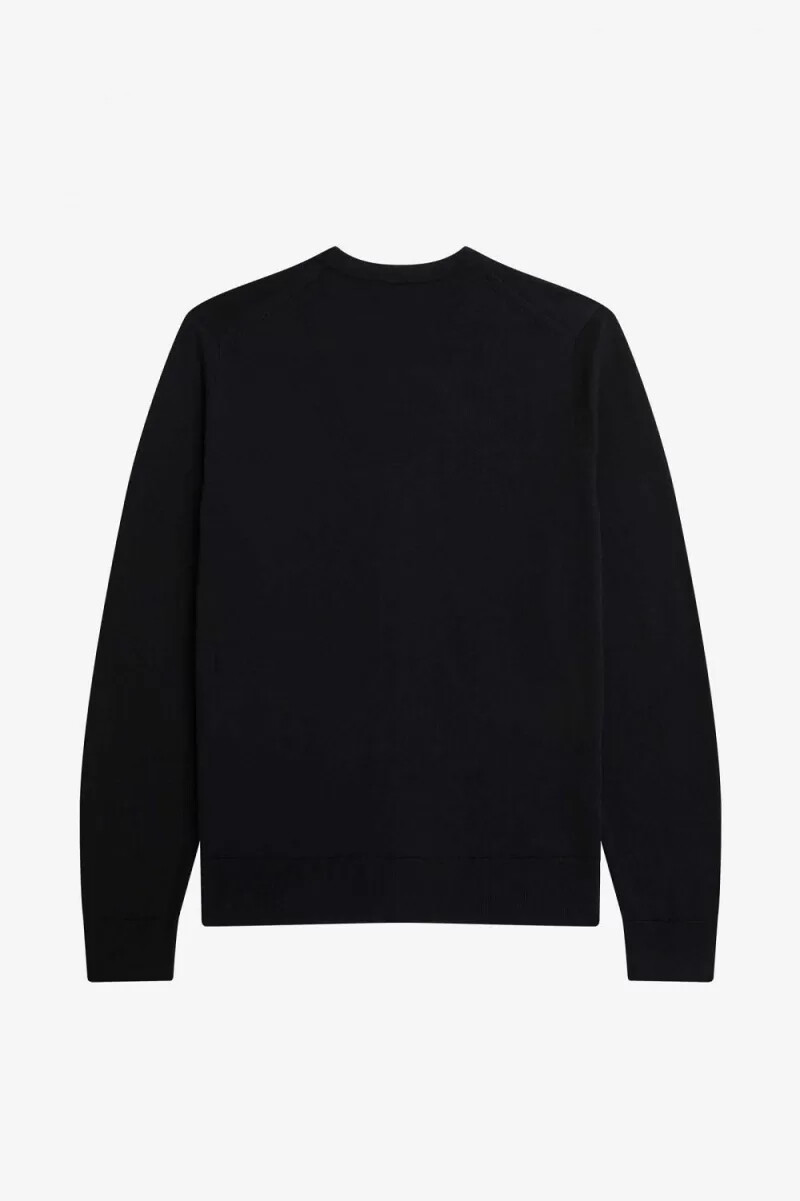cardigan classico da uomo fred perry nero