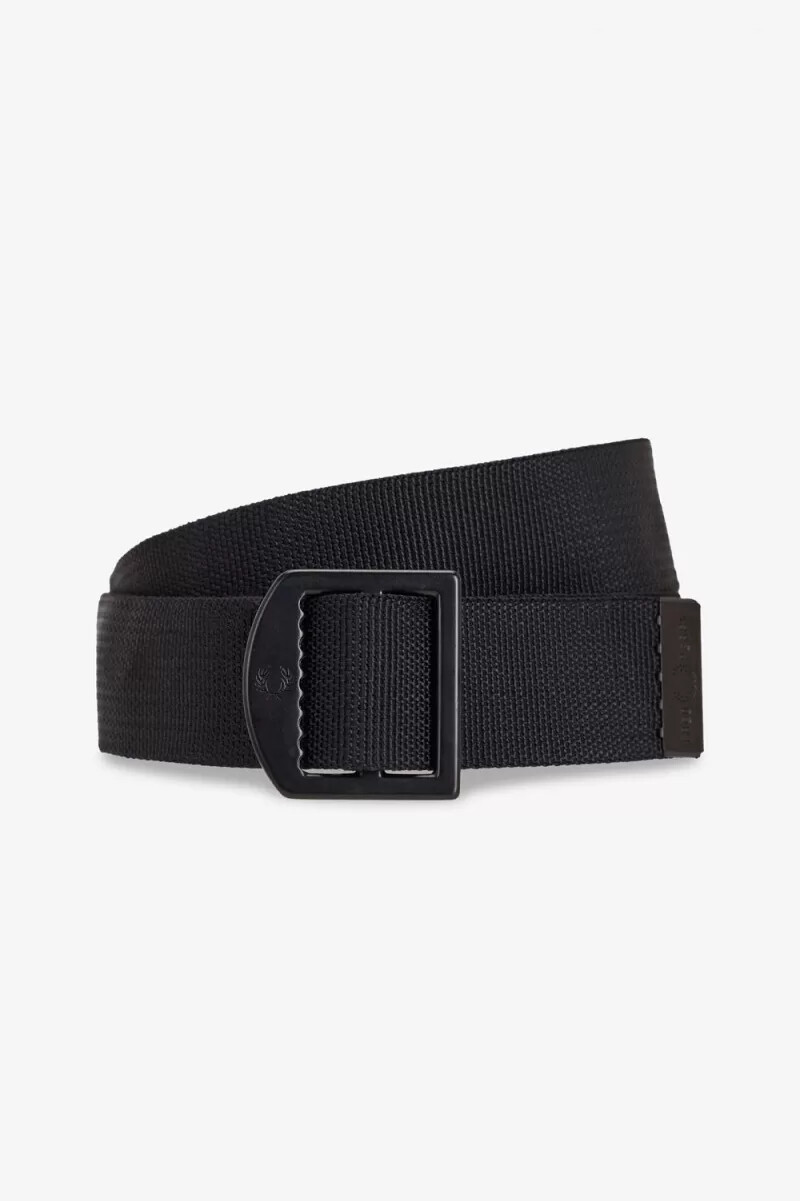 cinture da uomo fred perry webbing nere