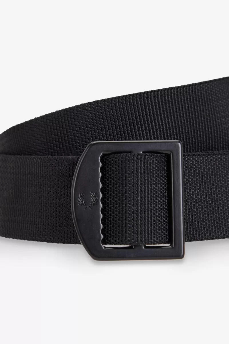 cinture da uomo fred perry webbing nere