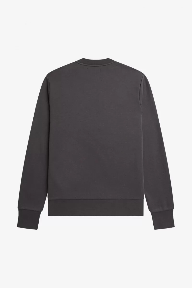 felpa da uomo fred perry layered graphic color canna di fucile