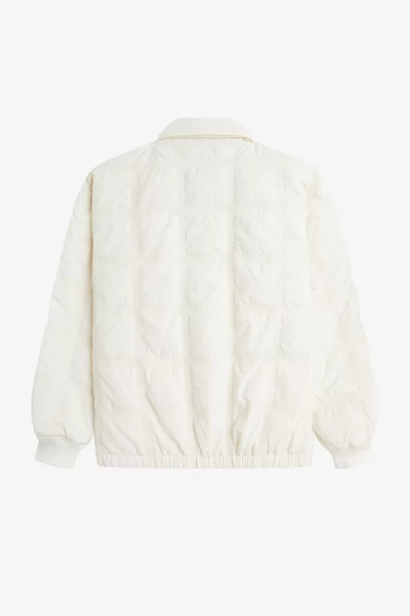 giacche trapuntate da donna fred perry beige