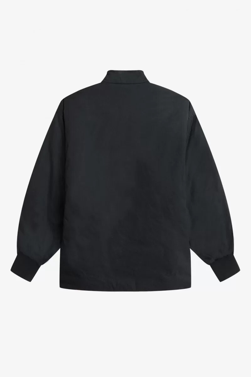 giacche imbottite con zip fred perry da donna nere