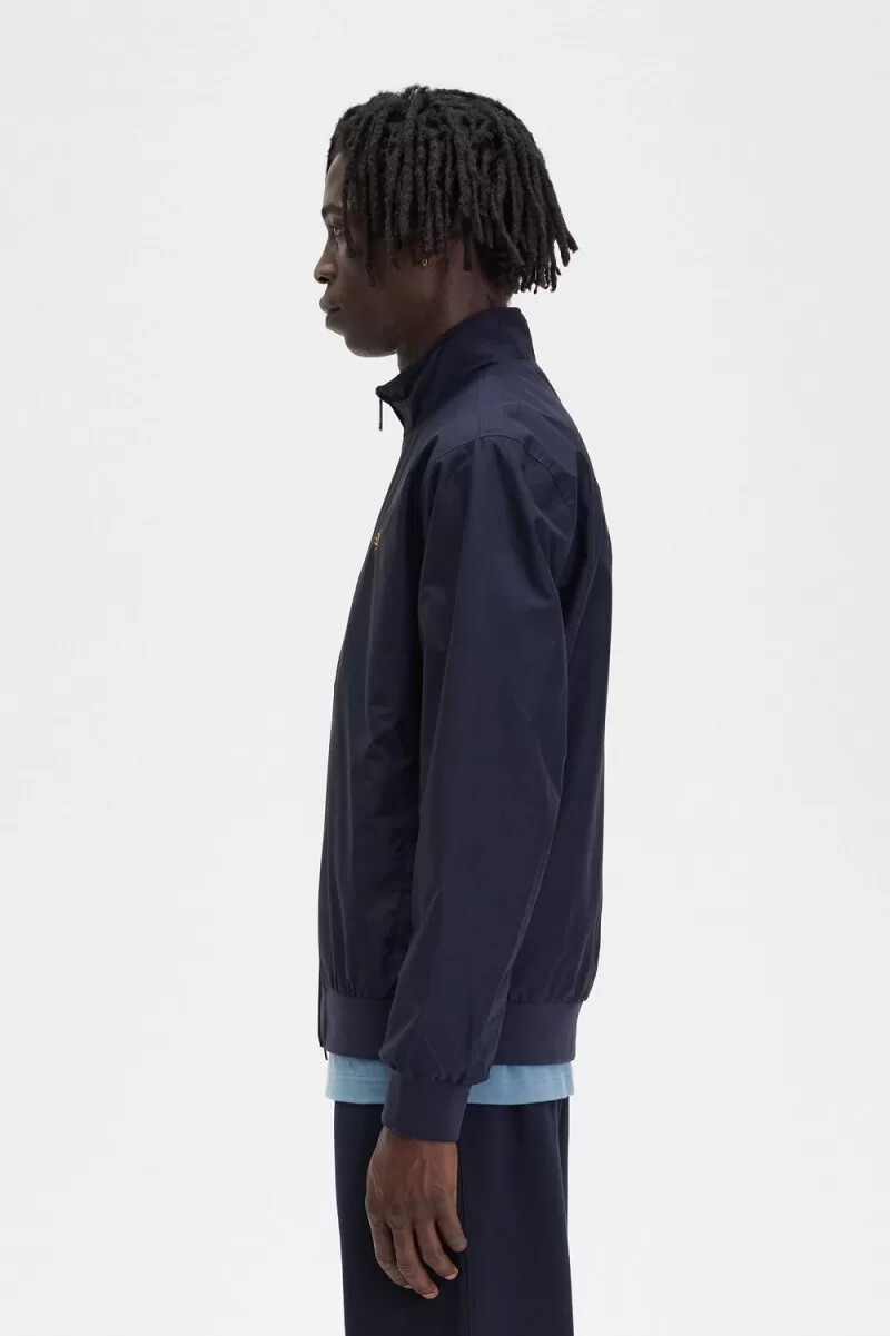 fred perry brentham giacche da uomo blu navy