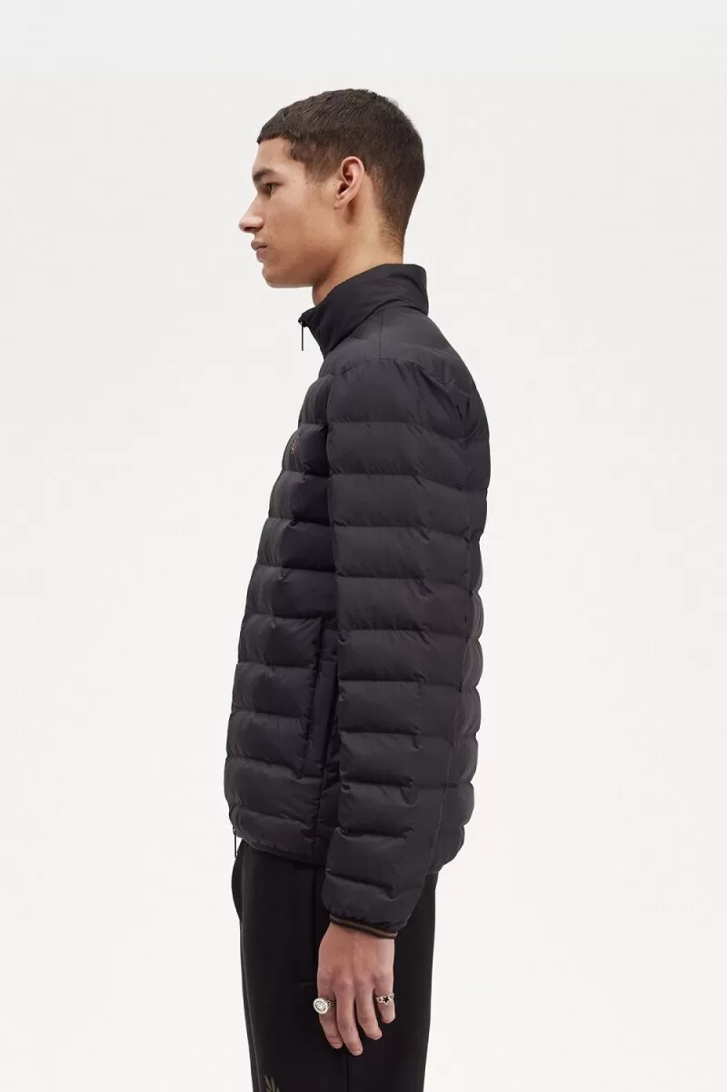 giacche da uomo fred perry insulated nere