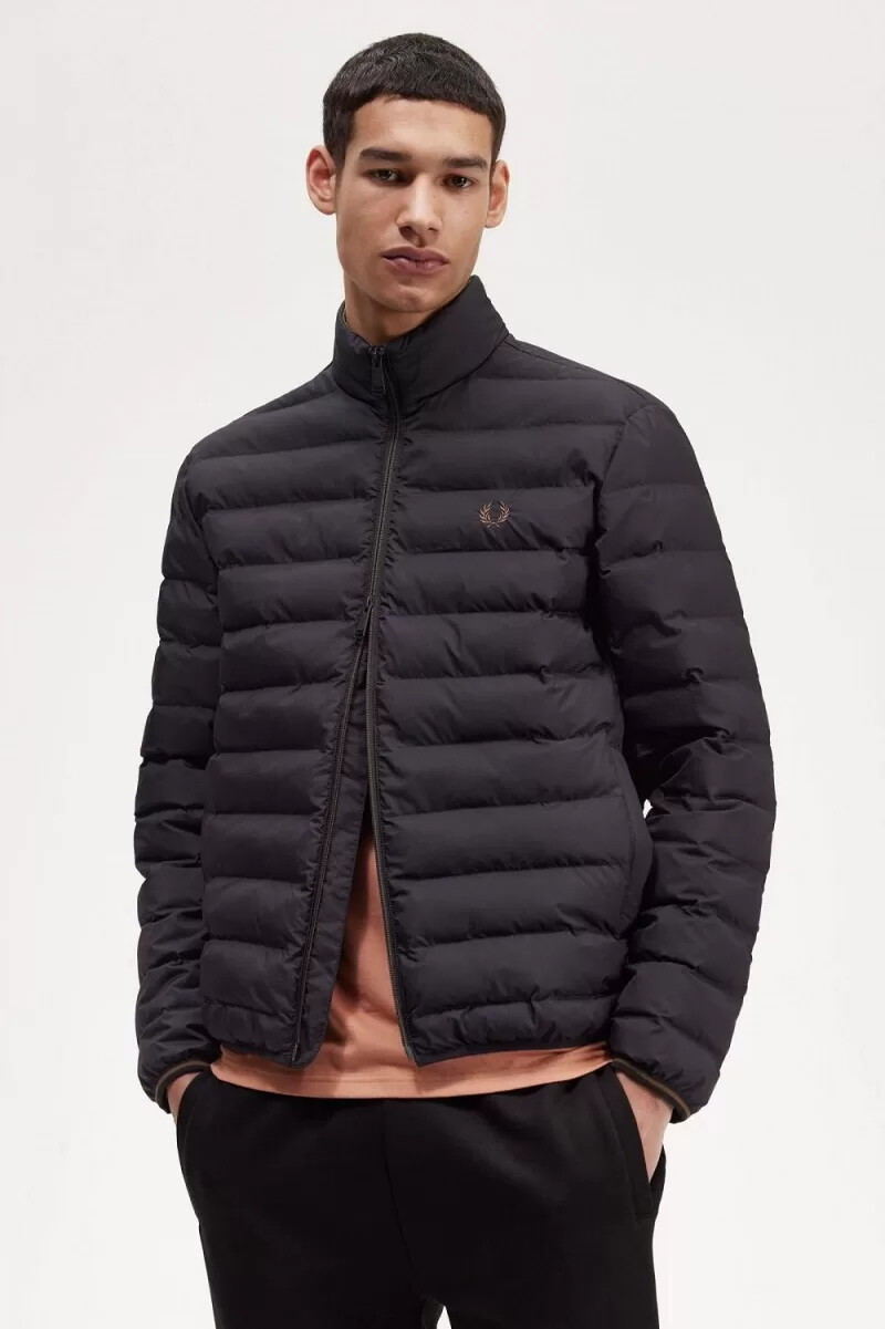 giacche da uomo fred perry insulated nere