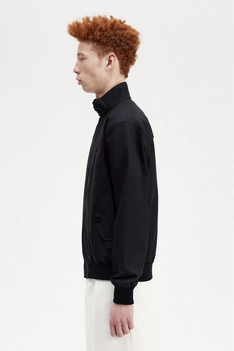 fred perry harrington giacche da uomo nere