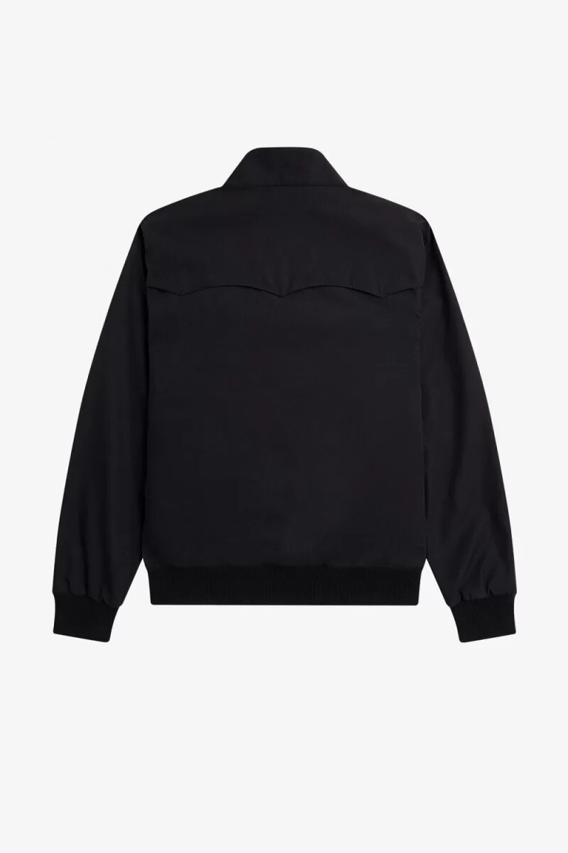 fred perry harrington giacche da uomo nere