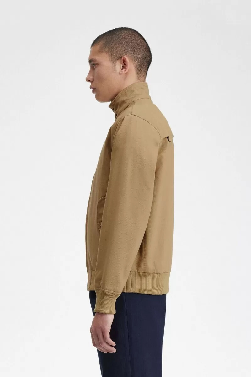 fred perry corduroy harrington giacche da uomo verdi