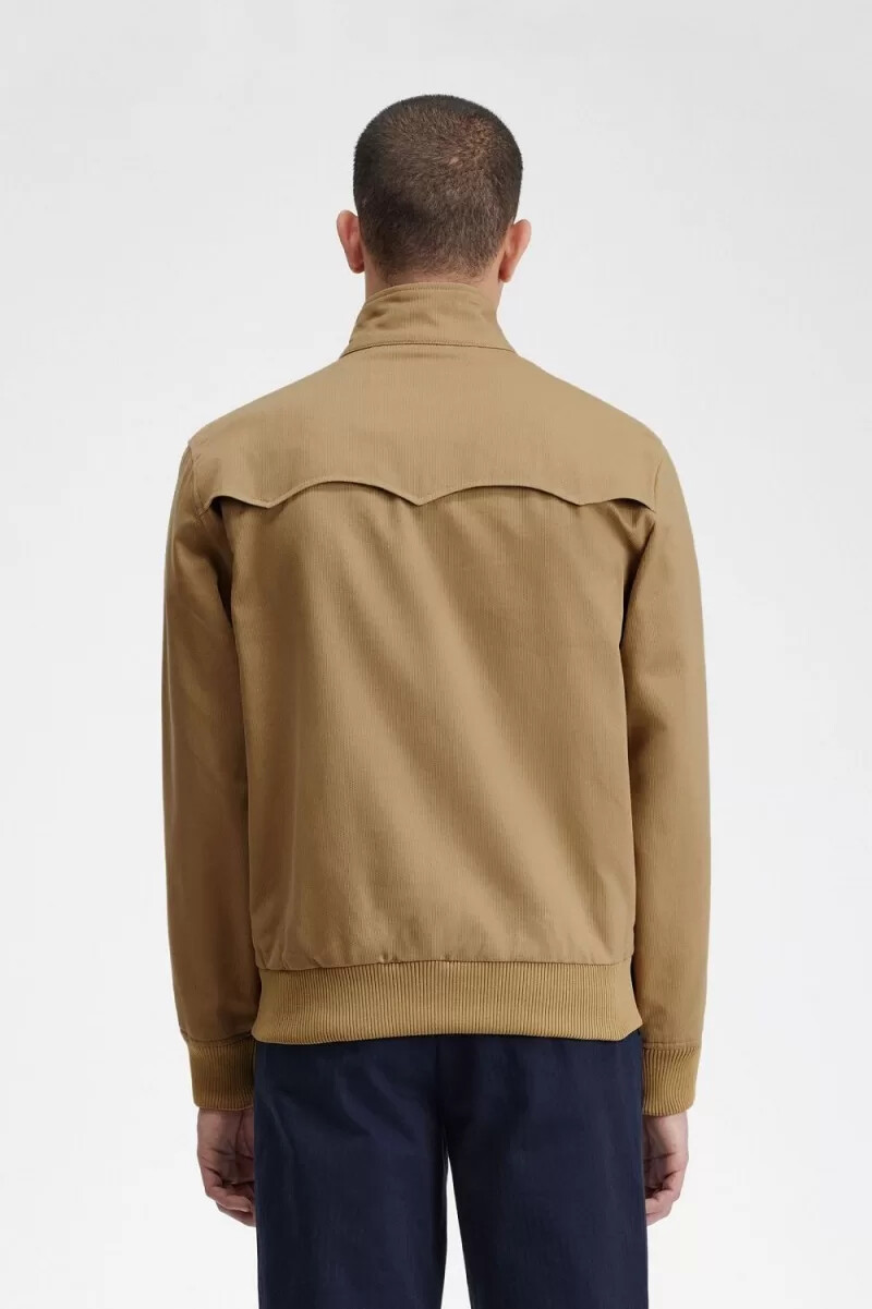 fred perry corduroy harrington giacche da uomo verdi