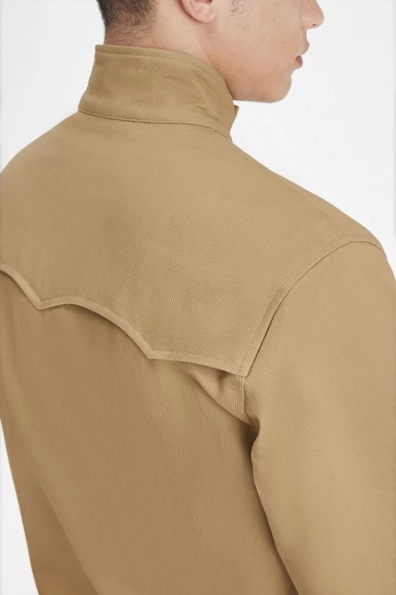 fred perry corduroy harrington giacche da uomo verdi